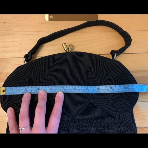 Vintage Hardshell Clasp Closure Bag - Picture 10 of 11